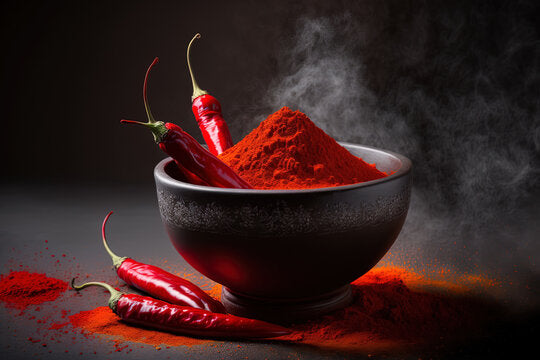 Lal Mirchi Powder, Red Chilli Powder, 500g.