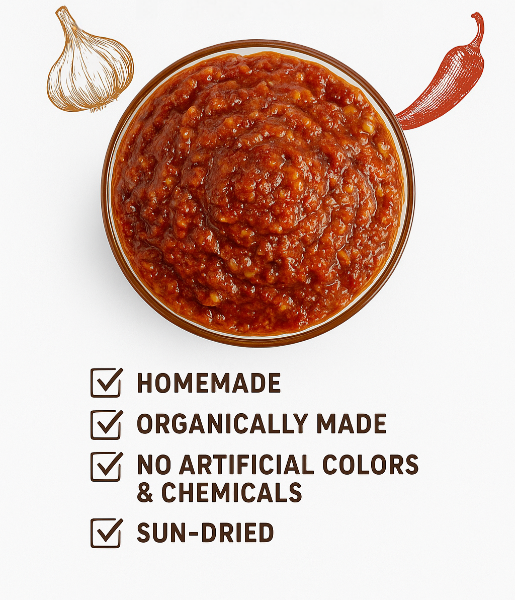 Rajasthani Spicy Garlic Chutney | lahsun Chutney | Jhannata 400g.