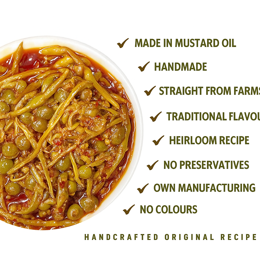 Rajasthani Ker Sangri Pickle 400g.