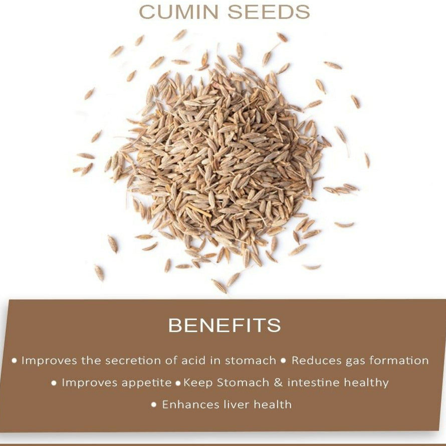 Whole Cumin Seeds |Jeera 100g.