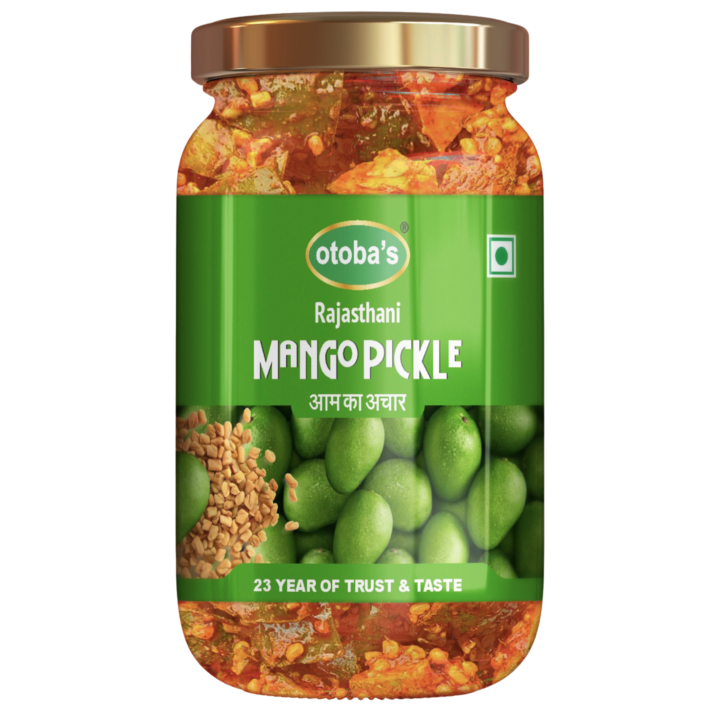 otoba's Rajasthani Mango Pickle Jar 400g