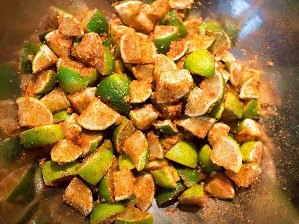 Spicy Lime Pickle.