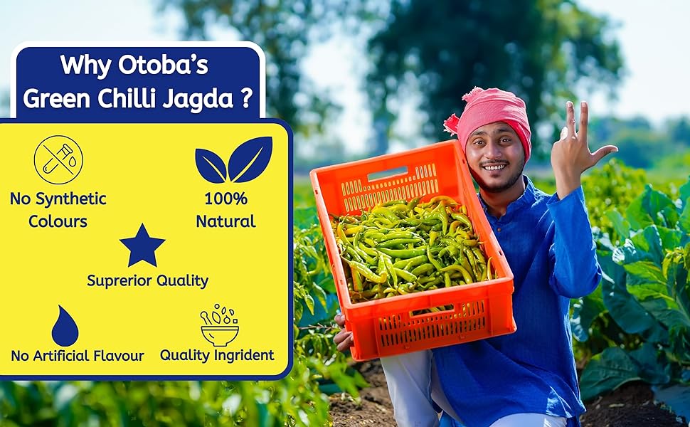 Green Chilli Pickle 400g.