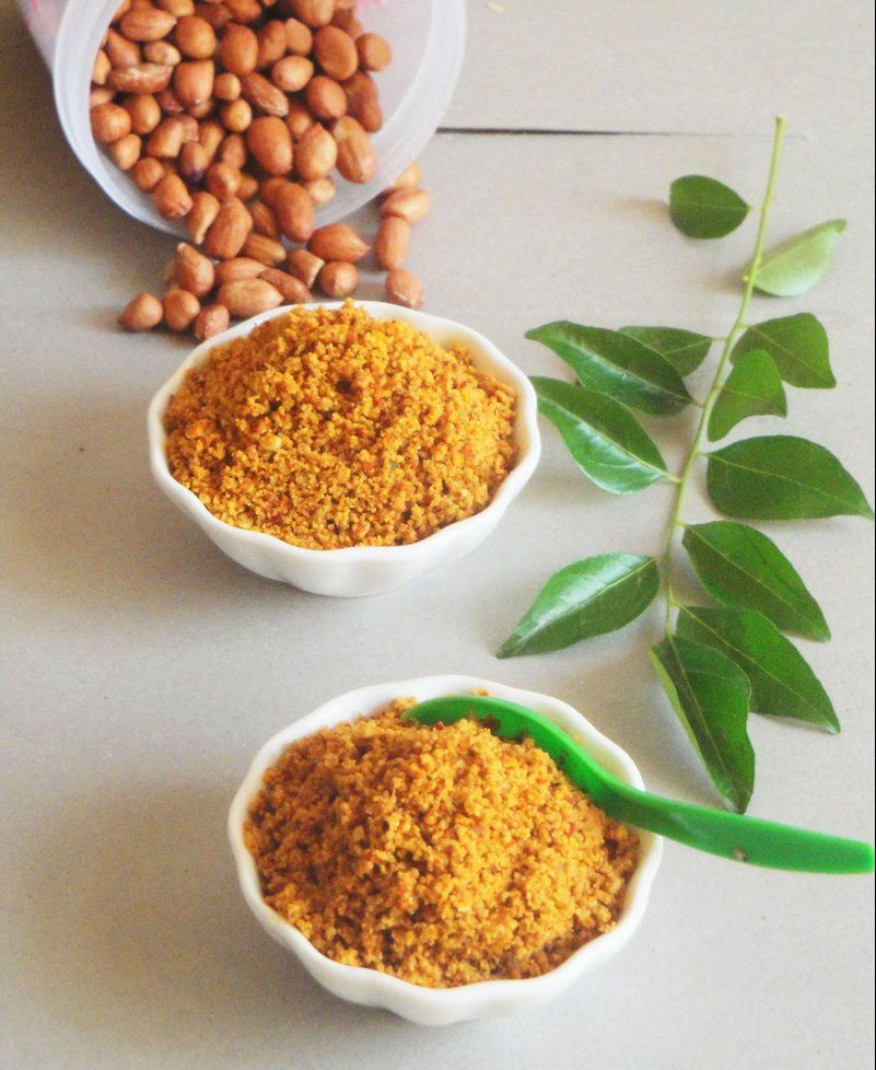Otoba's Singdana Chutney | Jain Khakhra Chutney | Peanut Chutney | Groundnut Chutney | 130g.
