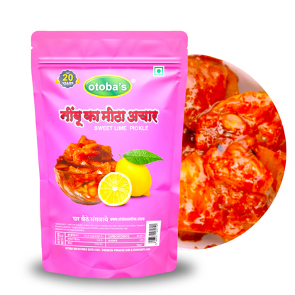 Lime Sweet Pickle - otoba's foods 