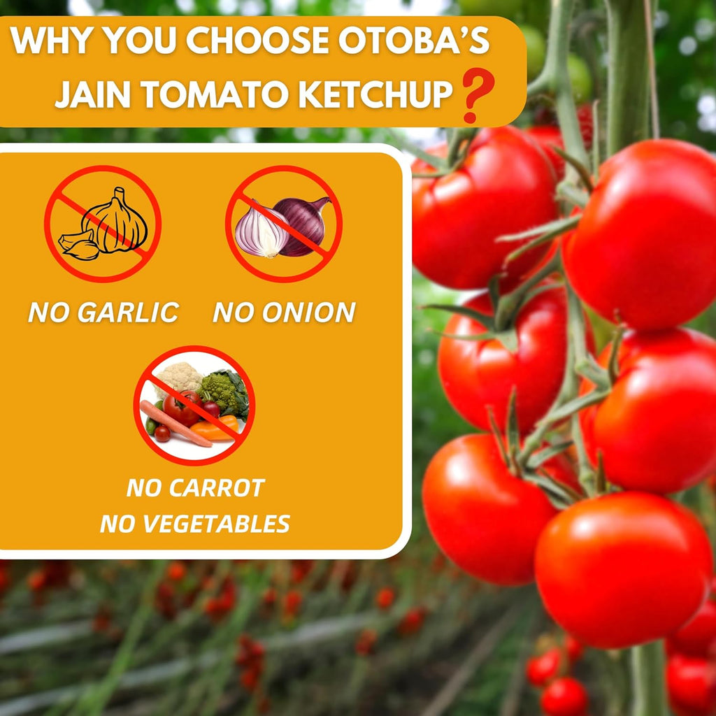 Jain Tomato Ketchup - otoba's foods 