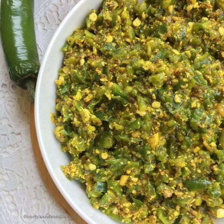 Green Chilli Pickle 400g.
