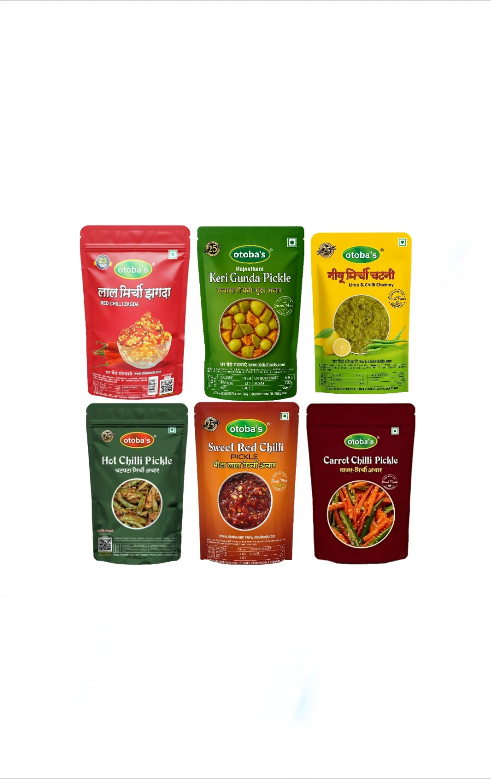 Unique Pickles for Pickle Lovers | Combo of 6 200g each.