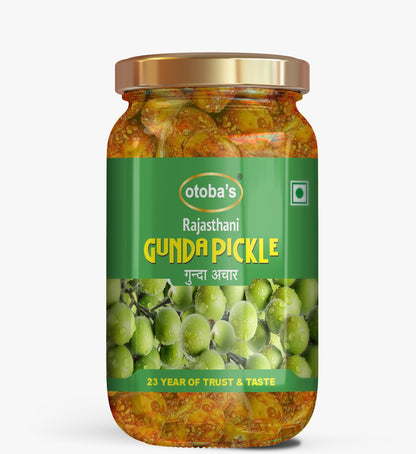 Rajasthani Homemade Pickle Combo of 6 400g Jar - otoba's foods 