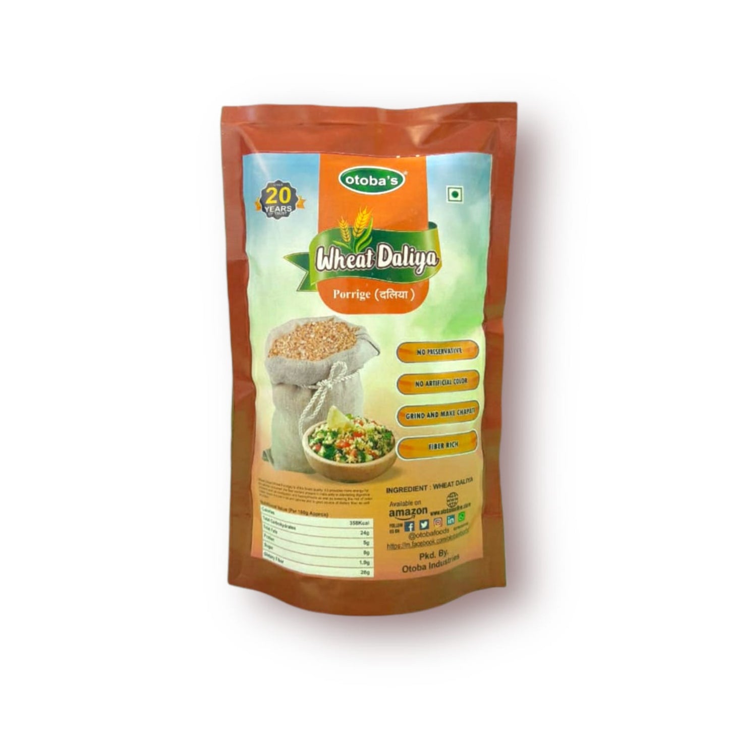 WHEAT DALIA / Genhu Dalia 400g sortex clean - otoba's foods 