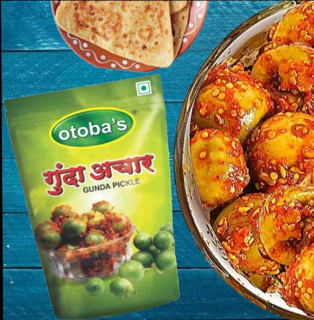 Otoba's Marwari Home Made Pickle Combo | (8 Pack Pickle Combo) | 200g each.