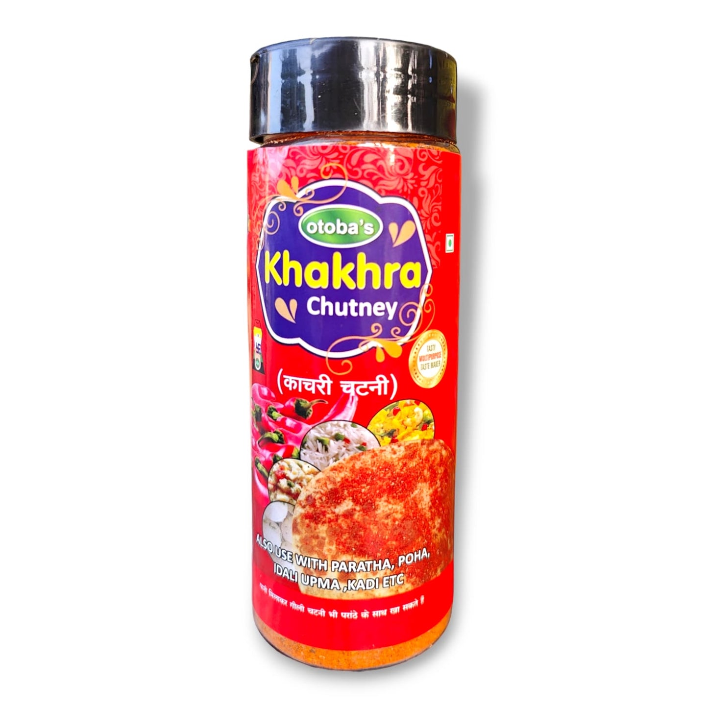 Khakhra Chutney bottle - otoba's foods 