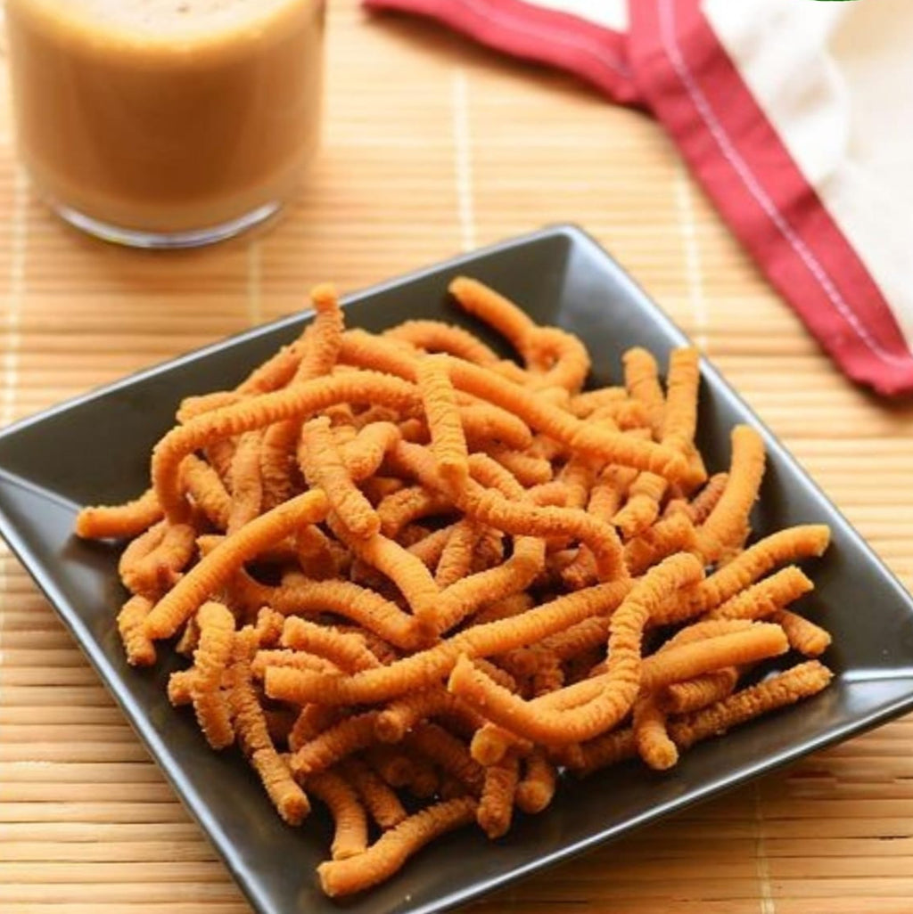 Lahsun Sev Gathiya | Garlic Sev | Namkeen 400g.