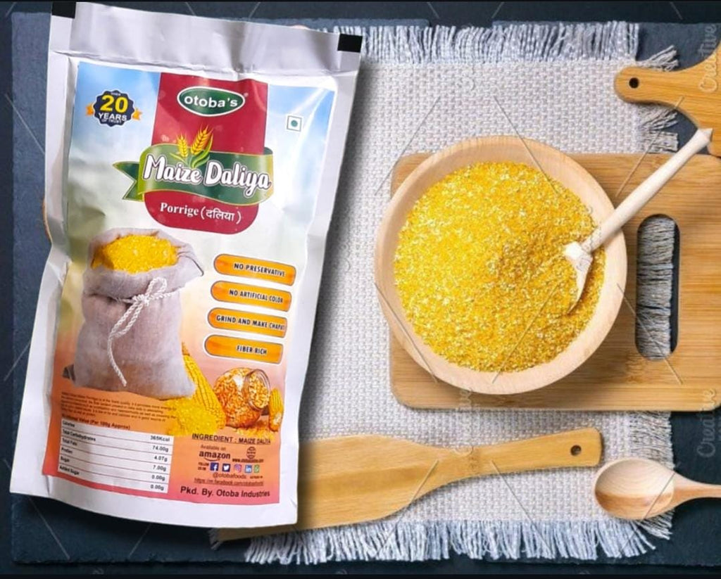 Maize Daliya | Makki Daliya | Sortex Clean 400g.