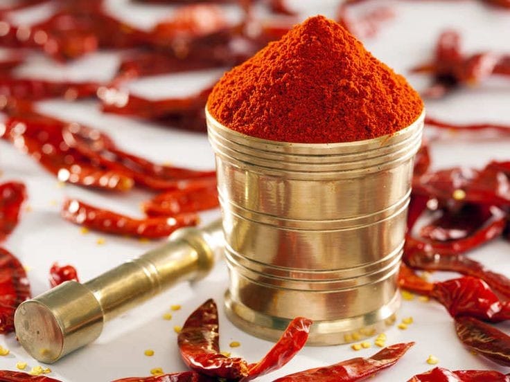 Kashmiri Red Chilli Powder 100g.