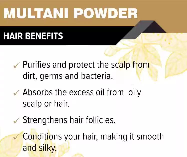 Otoba's Multani Mitti Powder 100G, For Face Pack, Hair Pack, Pure Fuller's Earth For Soft and Glowing Skin