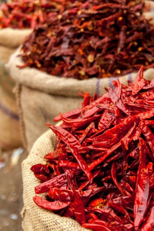 Kashmiri Dry Red Chilli | Kashmiri Sukhi Laal Mirchi | 200g.