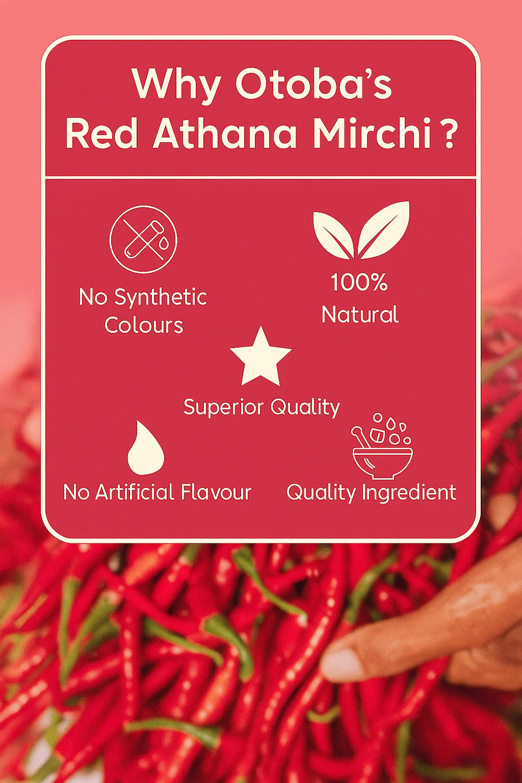 Chatpata Red Athana Mirchi.