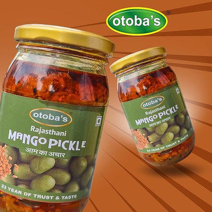 otoba's Rajasthani Mango Pickle Jar 400g