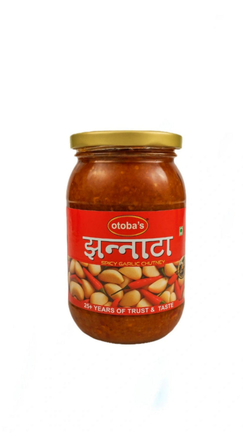 Rajasthani Spicy Garlic Chutney | lahsun Chutney | Jhannata 400g.