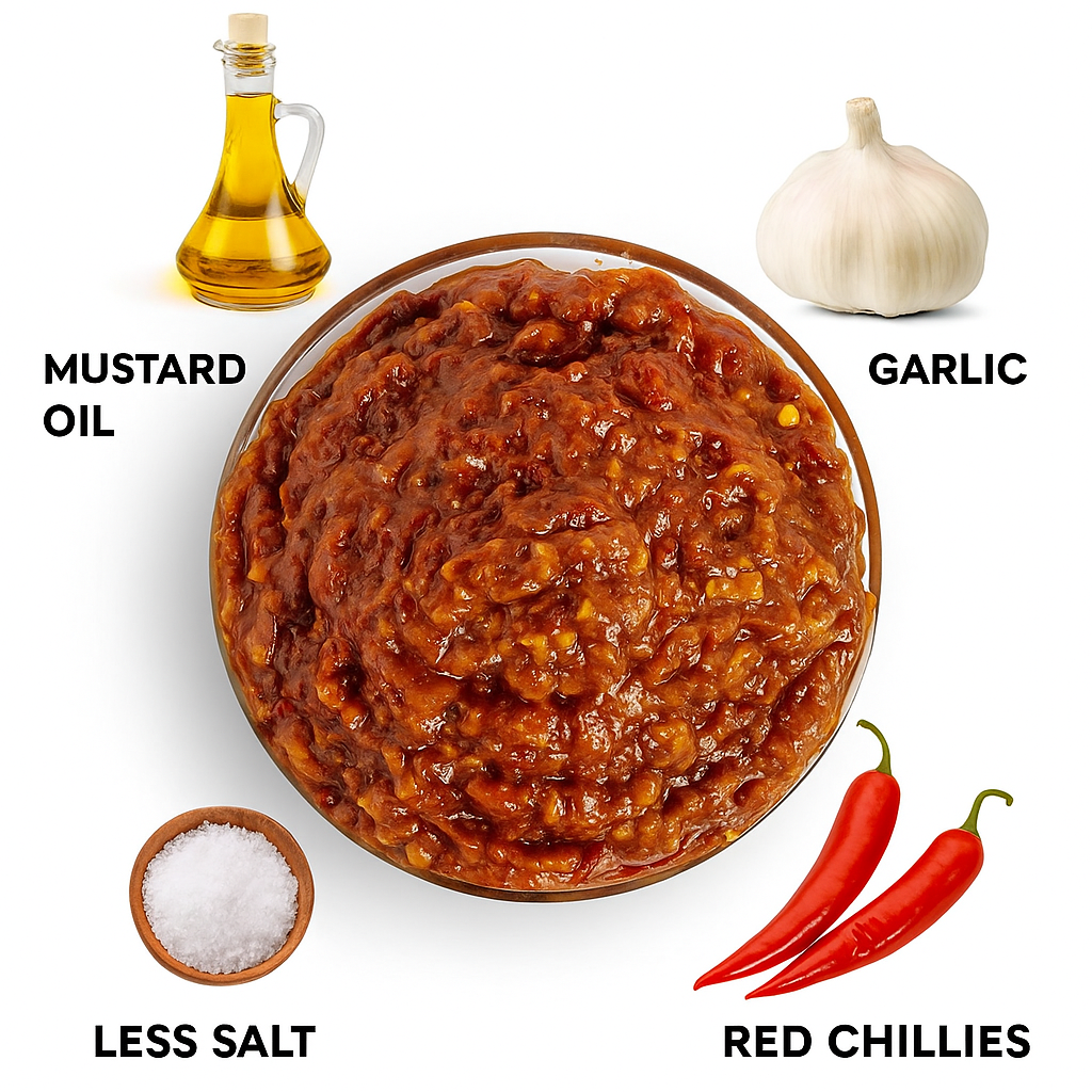 Rajasthani Spicy Garlic Chutney | Lahsun Chutney | Jhannata.