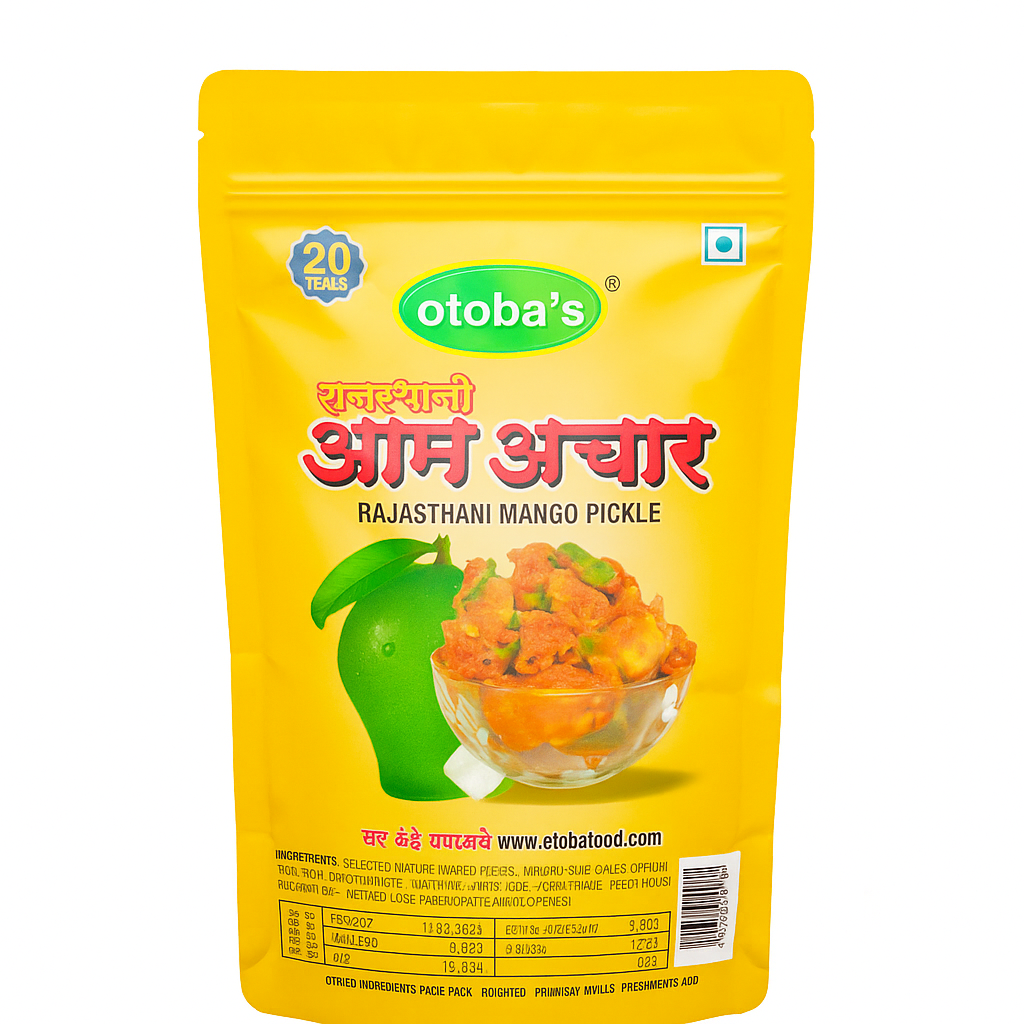 Rajasthani Mango Pickle.