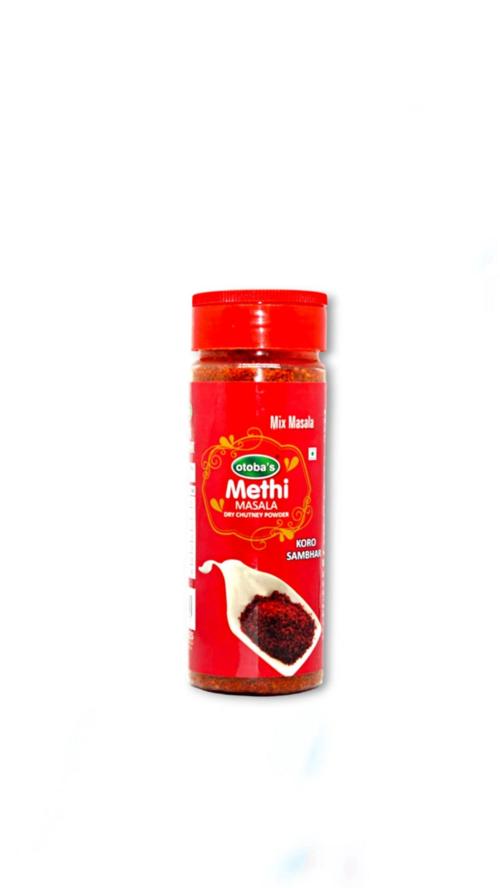 Methi Masala | Sprinkle Bottle | Jain Khakhra Chutney | Khakhra Chutney 130g.