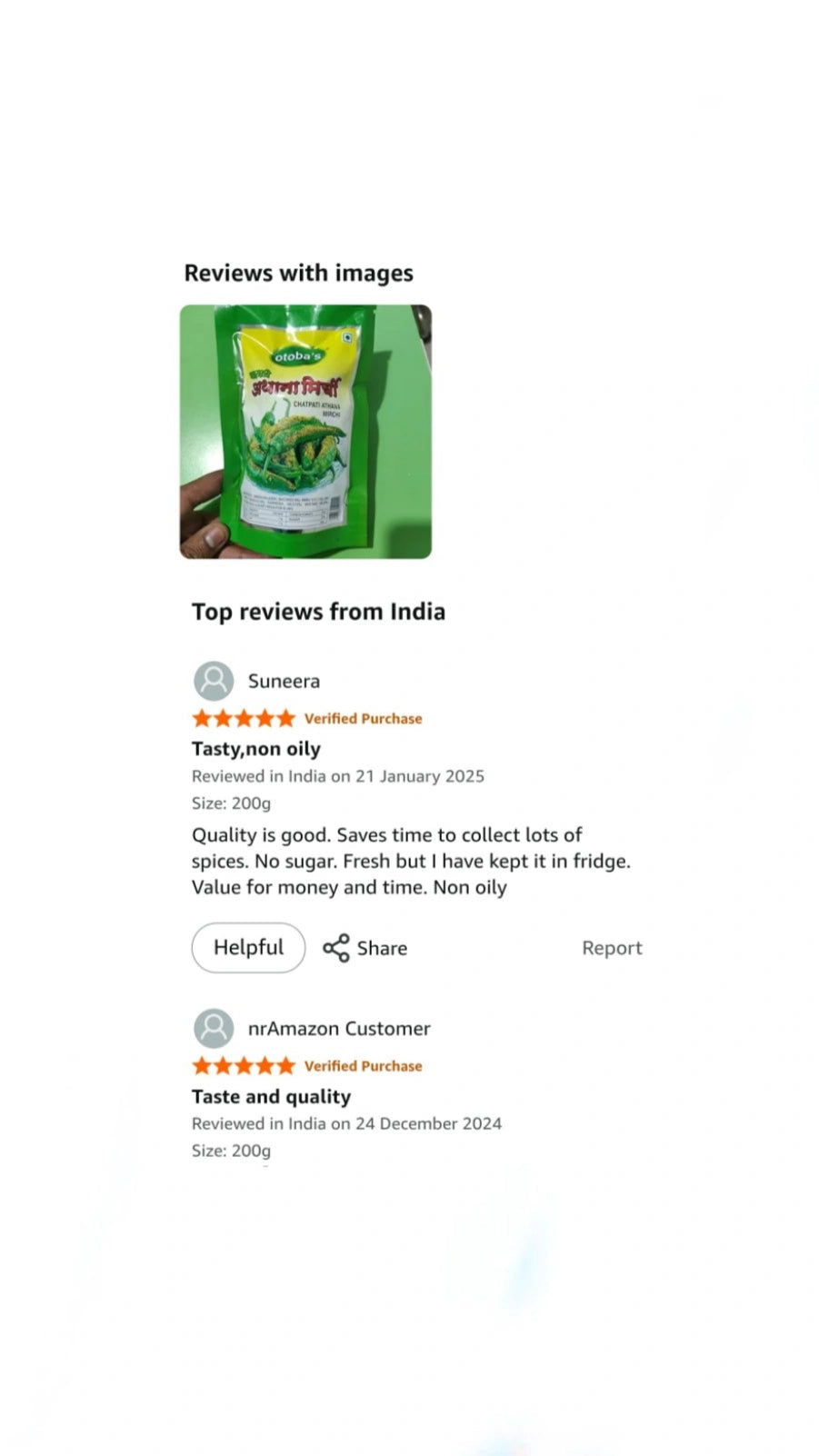 Handmade Marwari Green Athana Mirchi.