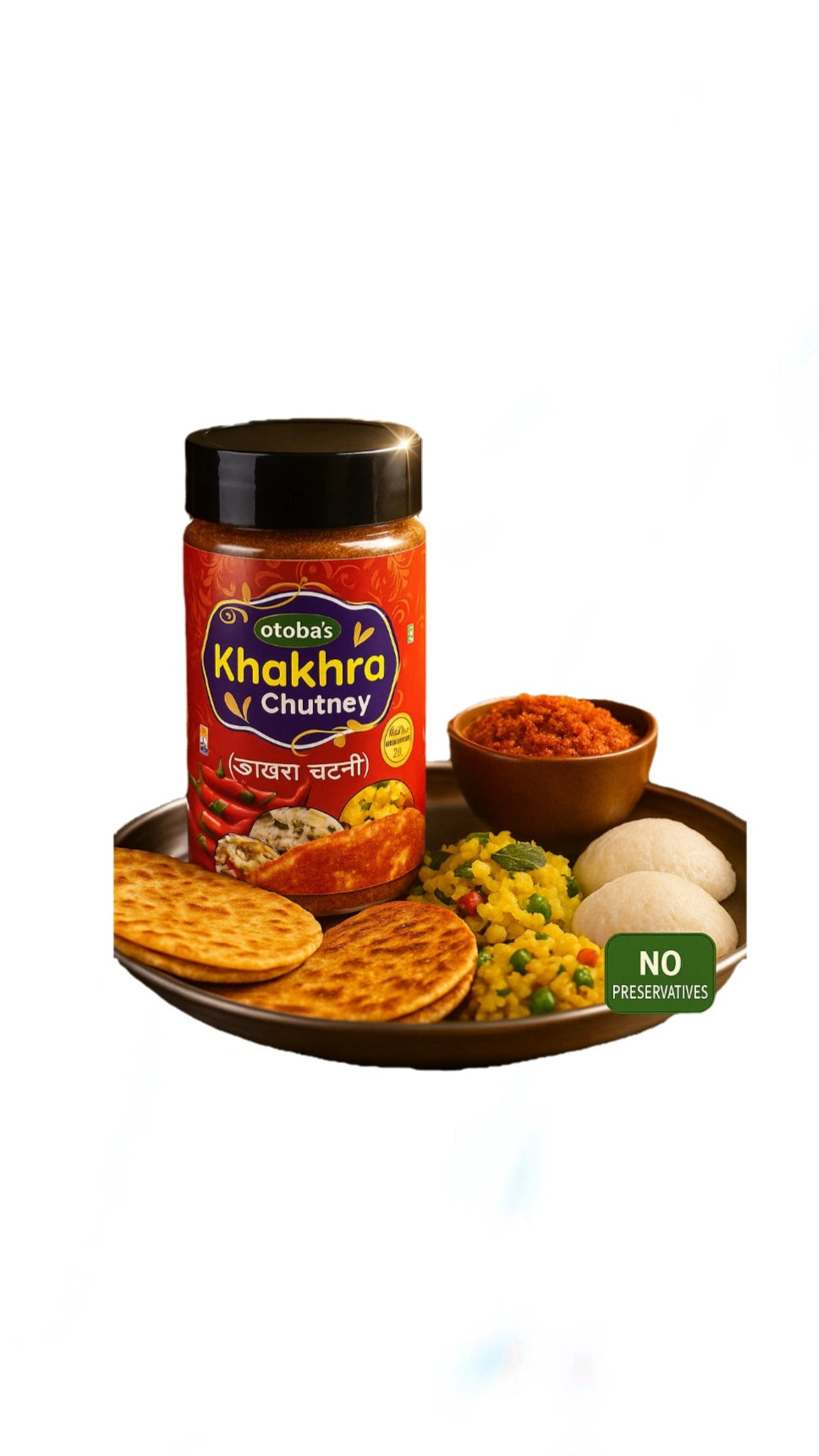 Kachri (Khakhra) Chutney Sprinkle Bottle 130g.
