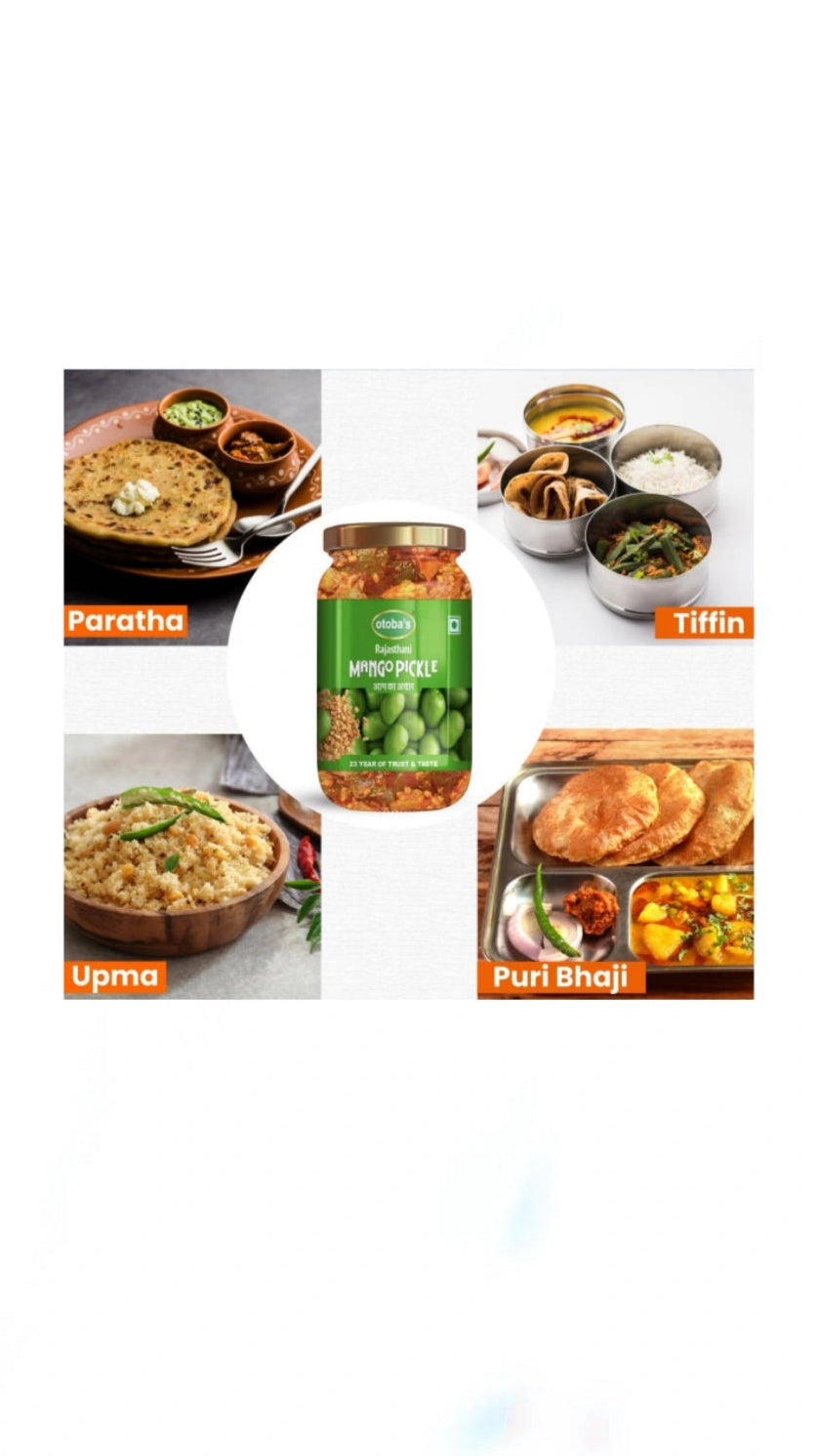 Rajasthani Mango Pickle 400g.