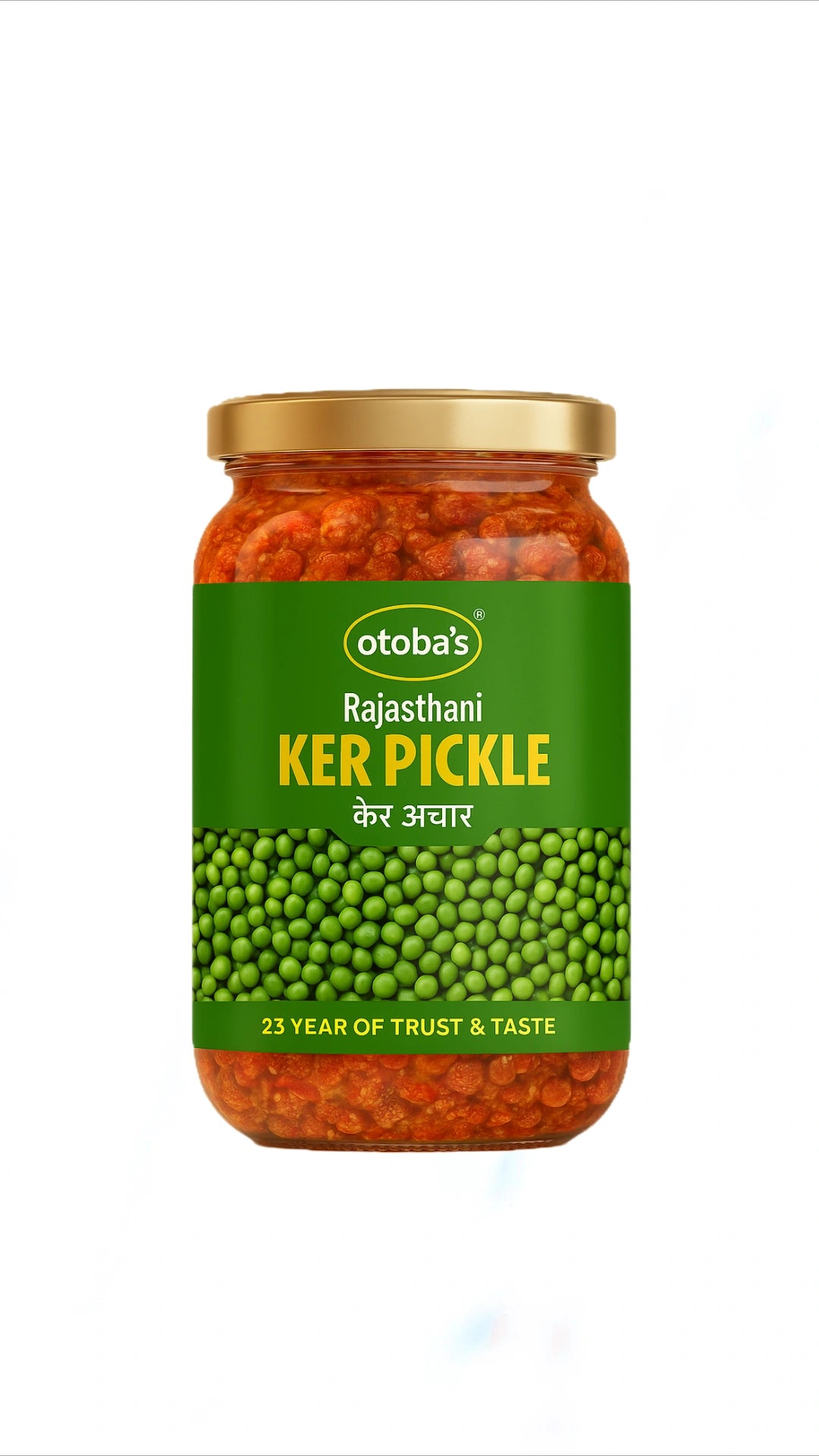 Rajasthani Ker Pickle 400g Bottle.